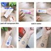 8p Semi Permanent Sleeve tattoos Full Arm Waterproof Long-Lasting 2-3 Weeks 11x18cm