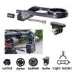 Bicycle Computer Camera Holder front Mount for iGPSPORT Garmin Bryton Wahoo Gopro phone etc Color Black