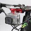 Bicycle Computer Camera Holder front Mount for iGPSPORT Garmin Bryton Wahoo Gopro phone etc Color Black