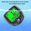 Bicycle Speedometer and Odometer Wireless Waterproof Cycle Bike Computer with LCD Display & Multi-Functions
