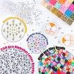 5000 Pcs Clay Letter Beads for Bracelets Necklace Making kit