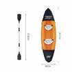 Bestway Lightweight Tandem Kayak Inflatable Two-person Canoe 3.21m x 88cm