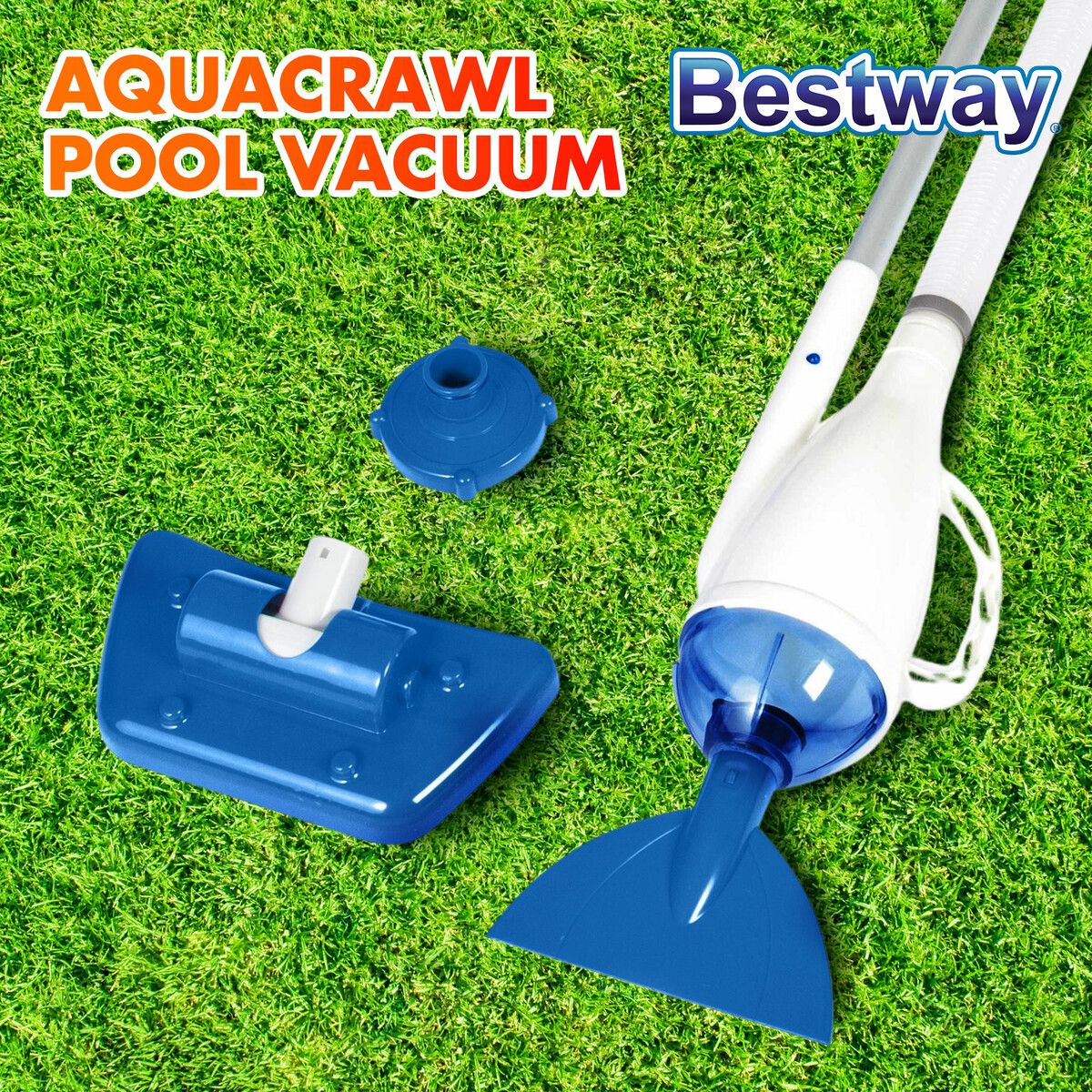 Bestway Above Ground Swimming Pool Suction Vacuum Cleaner Set 