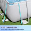 Bestway Rectangular Above Ground Pool Luxury Swimming Bath Spa Set 7.32m x 3.66m x 1.32m