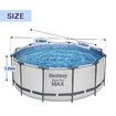 Bestway Premium Round Pool Set Above Ground Luxury Swimming Bath Spa 3.66m x 1.22m