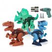 Take Apart Dinosaur Toys for Kids 3-5 5-7 STEM Construction Building Kids Toys with Electric Drill for Boys Girls