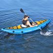 Bestway Sturdy Portable Fishing Kayak Maneuverable Inflatable Sit On Top Canoe 2.75m x 81cm