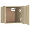 Bedside Cabinet Sonoma Oak 30.5x30x30 cm Chipboard