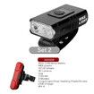 LED Bicycle Light 10W 800LM USB Rechargeable Power Display MTB Mountain Road Bike Front Lamp Flashlight Cycling Accessories