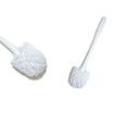 Toilet Plunger and Bowl Brush Combo for Bathroom Cleaning, White, 1 Set