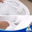 Toilet Plunger and Bowl Brush Combo for Bathroom Cleaning, White, 1 Set