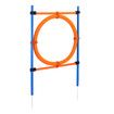 Pet Dog Jump Ring Puppy Agility Hoop Equipment Interactive Toys Exercise Training 