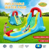 Inflatable Water Park Blow up Slide Jumping Castle Pool Toys Bouncer Outdoor 