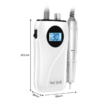 Electric Nail Drill File Buffer Manicure Machine Set Portable Rechargeable 30000RPM 35W