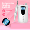 Nail Drill File Buffer Electric Manicure Machine Set Portable Rechargeable 30000RPM 35W