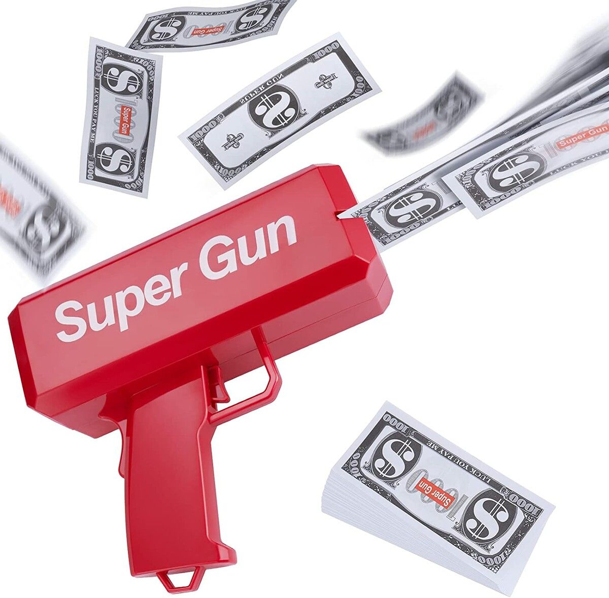 Cash Money Gun Making A Cash Rain Money Toy Gun for Your Party or Wedding