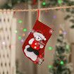 4P Christmas Stockings Gift Bag Candy Pouch Bag Medium Size 16x23cm