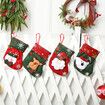4P Christmas Stockings Gift Bag Candy Pouch Bag Small size 16x13cm