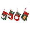 4P Christmas Stockings Gift Bag Candy Pouch Bag Small size 16x13cm