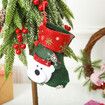 4P Christmas Stockings Gift Bag Candy Pouch Bag Small size 16x13cm