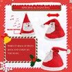 Santa Hat Glowing Singing Dancing Christmas Gifts with Electric Funny Music 38x20cm