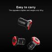 Bike Rear Light IPx6 Waterproof LED Charging Bicycle Smart Auto Brake Sensing Light Accessories Bike Taillight Light