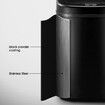 Sensor Rubbish Bin Kitchen Waste Trash Garbage Can Container Steel 80L Black