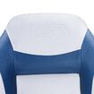 OGL 2 x All-weather Collapsible Marine Boat Seats Fishing Foldable Swivel Chairs Blue