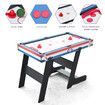 Soccer Gaming Table Foosball Football Game with Cup Holder 6 Balls 122x61x82cm