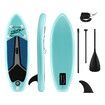 Genki Stand Up 180CM Paddle Board Inflatable Paddleboard SUP Fin Leash Green Black Blue