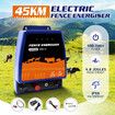 Petscene 45KM Electric Fence Energiser Charger Mains Fencing Energizer IPX6 4.8J