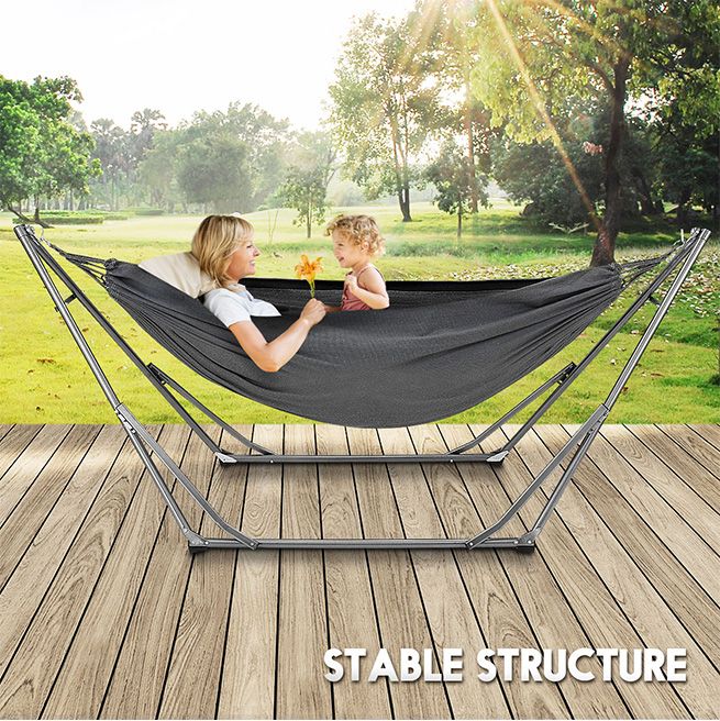 Portable hammock outlet stand walmart