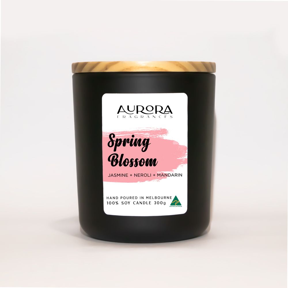 Aurora Spring Blossom Soy Candle Australian Made 300g