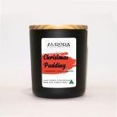 Aurora Christmas Pudding Soy Candle Australian Made 300g