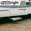 Traderight Caravan Step Aluminum Pull Out Folding Ladder Stool Trailer RV Parts