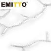 EMITTO LED Curtain Fairy Lights Wedding Indoor Outdoor Xmas Garden Party Decor