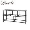 Levede Storage Cabinet Tower Chest of Drawers Dresser Tallboy 5 Drawer Dark Grey