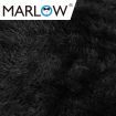 Marlow Floor Rug Shaggy Rugs Soft Large Carpet Area Tie-dyed 200x230cm Black