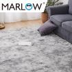 Marlow Floor Rug Shaggy Rugs Soft Large Carpet Area Tie-dyed Mystic 200x230cm