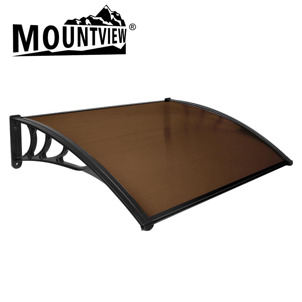 Mountview Window Door Awning Canopy Outdoor Patio Sun Shield Rain Cover 1 X 1.2M