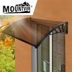 Mountview Window Door Awning Canopy Outdoor Patio Sun Shield Rain Cover 1 X 1.2M