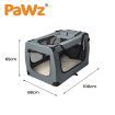 PaWz Pet Travel Carrier Kennel Folding Soft Sided Dog Crate For Car Cage Large L