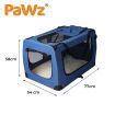 PaWz Pet Travel Carrier Kennel Folding Soft Sided Dog Crate For Car Cage Large S