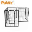 PaWz 8 Panel Pet Dog Playpen Puppy Exercise Cage Enclosure Fence Cat Play Pen 32''