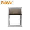 PaWz Aluminium Pet Access Door Dog Cat Dual Flexi Flap For Wooden Wall Large