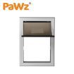 PaWz Aluminium Pet Access Door Dog Cat Dual Flexi Flap For Wooden Wall S