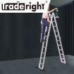 Multi Purpose Ladder 5.7M Aluminium Folding Platform Household Office Extension