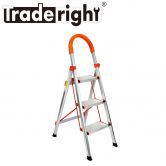 3 Step Ladder Multi-Purpose Folding Aluminium Lightweight Non Slip Platform