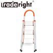 3 Step Ladder Multi-Purpose Folding Aluminium Lightweight Non Slip Platform