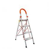 4 Step Ladder Multi-Purpose Folding Aluminium Lightweight Non Slip Platform